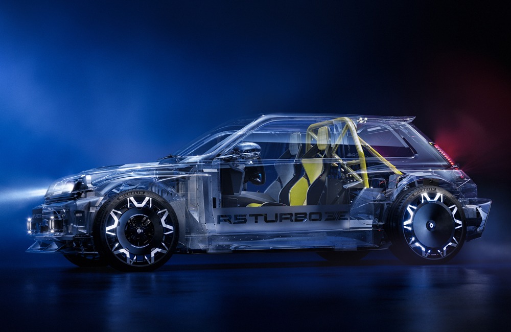 arquitetura Renault 5 Turbo 3E