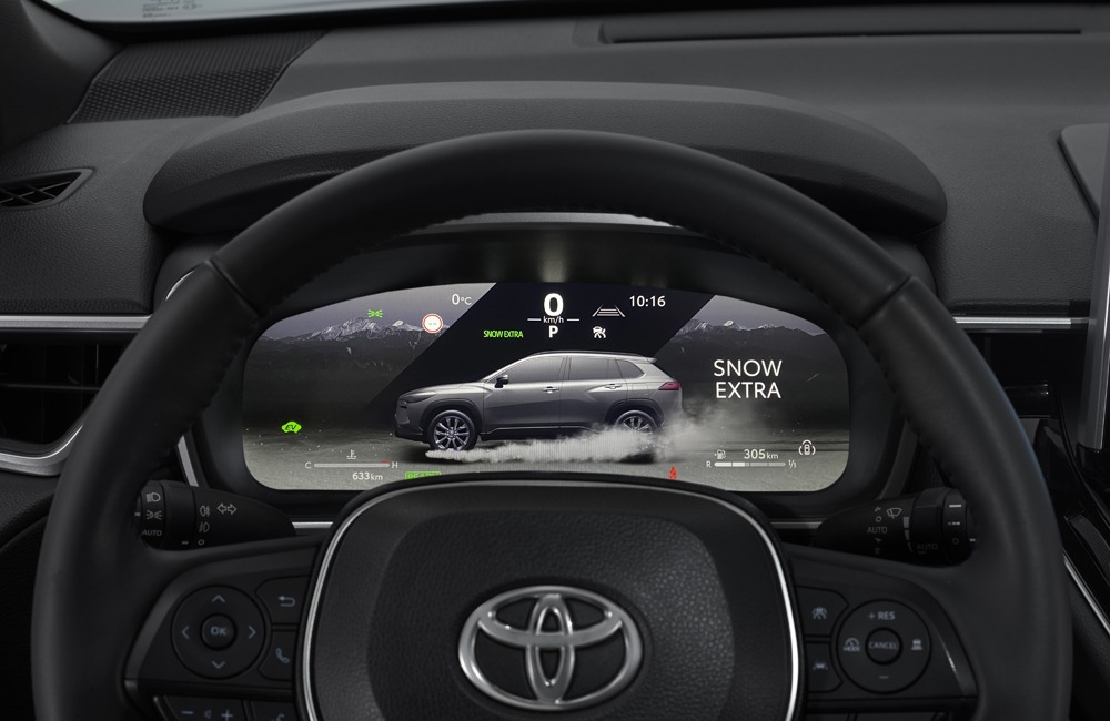 Toyota Corolla Cross modo snow Extra