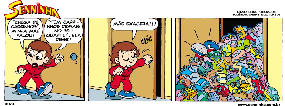 banda desenhada do Seninha