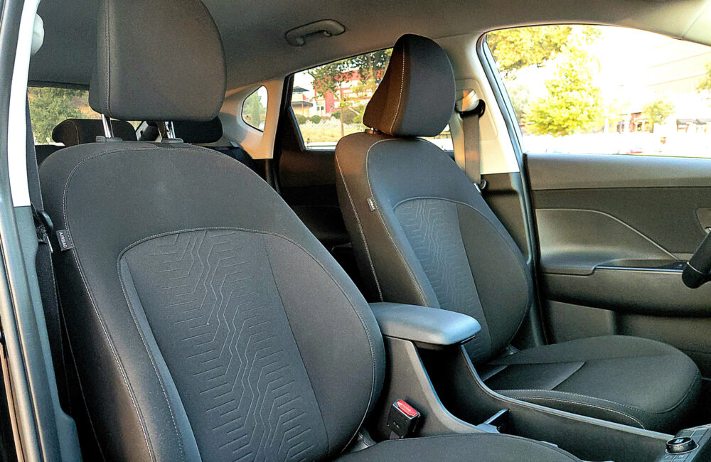 Bancos-dianteiros--Hyundai-Kauai-EV bancos dianteiros Hyundai Kauai EV