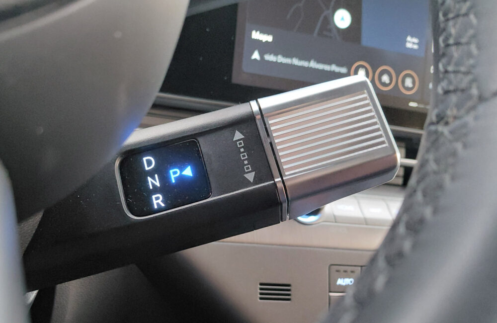 seletor-velocidades-Hyundai-Kauai-EV seletor velocidades Hyundai Kauai EV