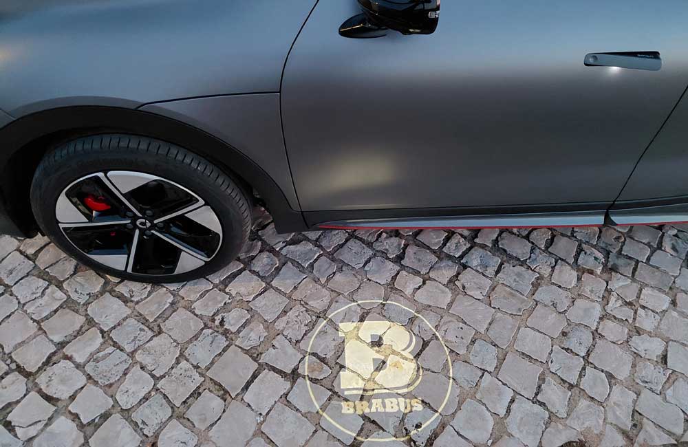 Smart #1 Brabus logo iluminado