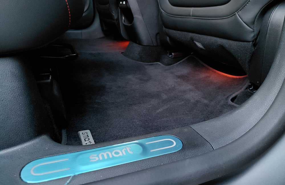 Smart #1 Iluminação Passageiros de Trás