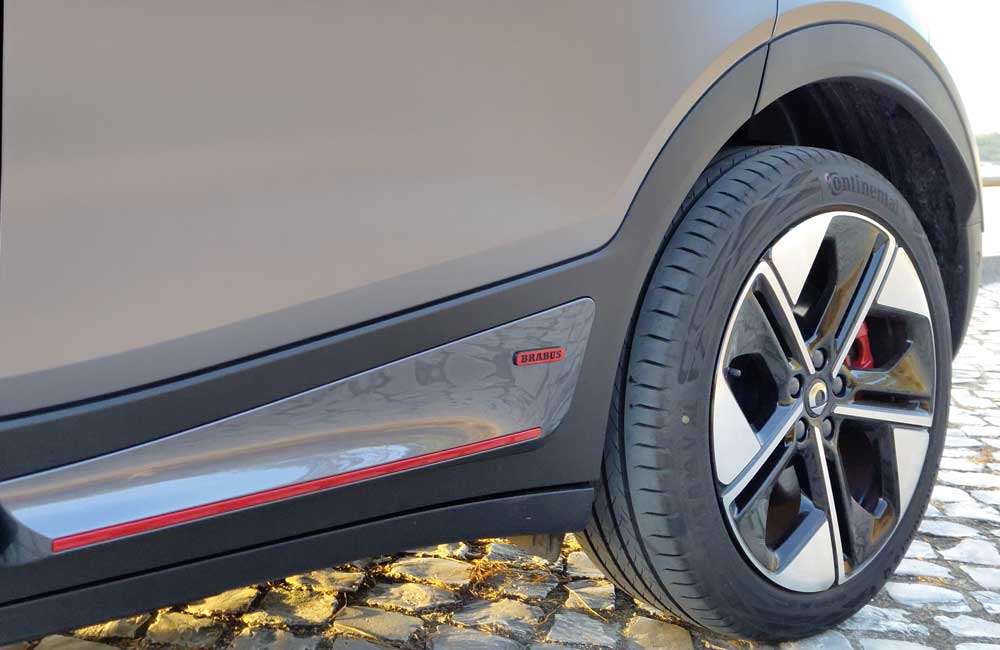 Smart #1 Saia Lateral