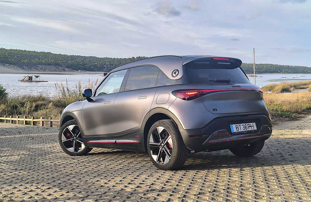 Smart #1 Três Quartos Traseira