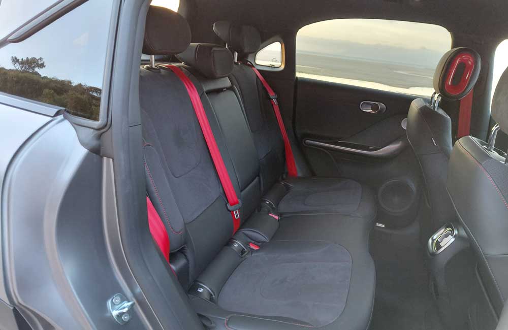 Smart #1 bancos traseiros